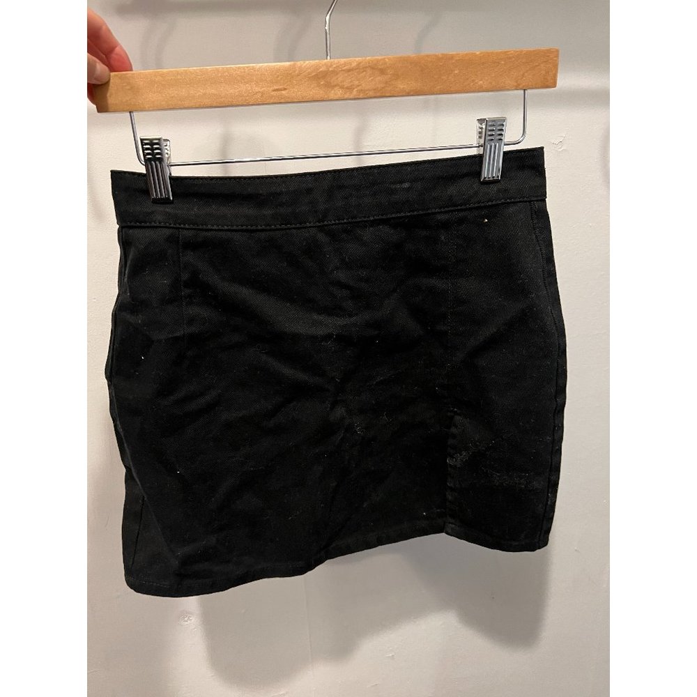 Princess Polly THE LOLA MINI SKIRT BLACK, Size S